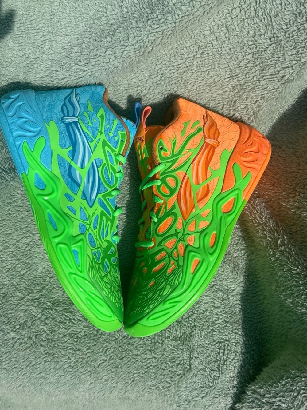 PUMA LaMelo Balll TMNT x Leonardo & Michelangelo NEW men’s size 10